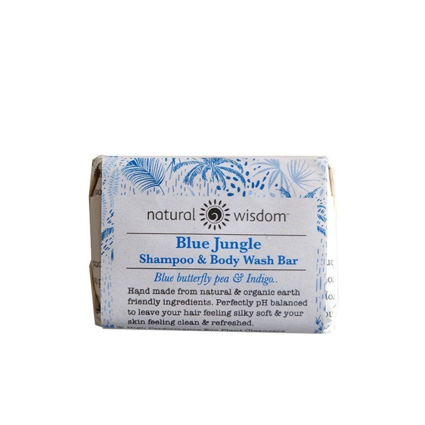 Blue Jungle Shampoo & Body Wash Bar Shampoo Natural Wisdom - Genuine Selection