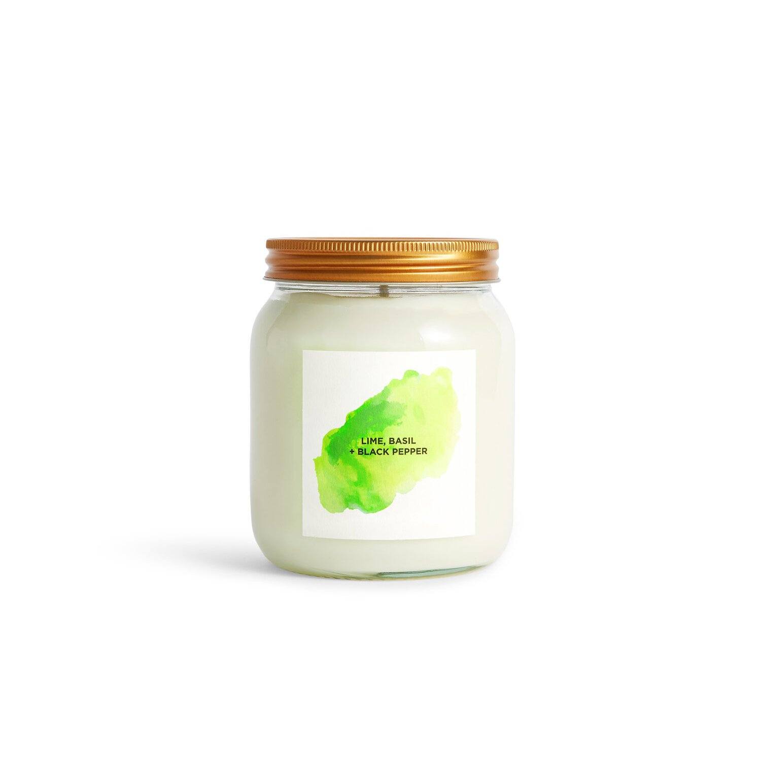 Lime, Basil + Black Pepper Aromatherapy Candle Kerzen Self Care Co. - Genuine Selection