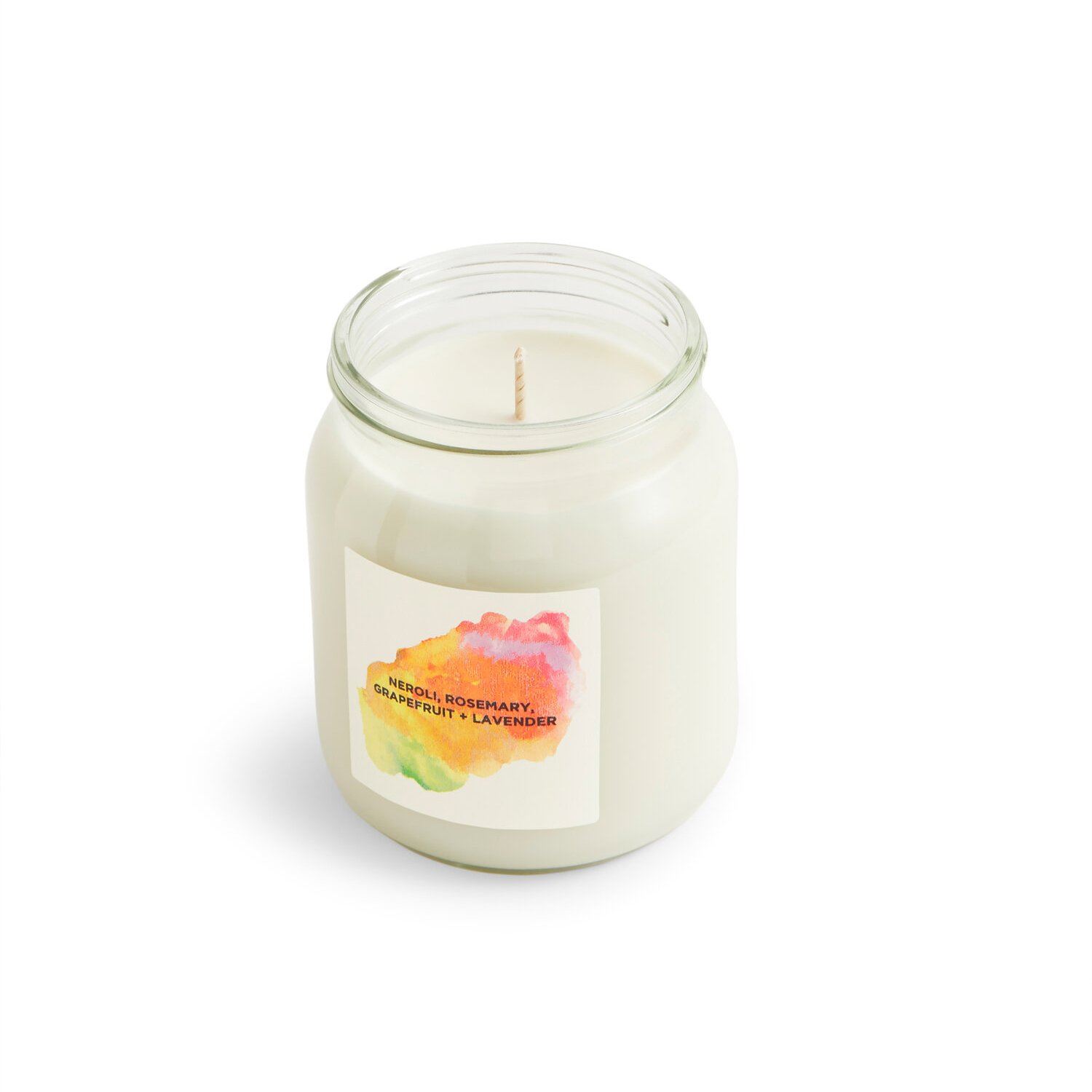 Neroli, Rosemary, Grapefruit + Lavender Aromatherapy Candle Kerzen Self Care Co. 300ml - Genuine Selection