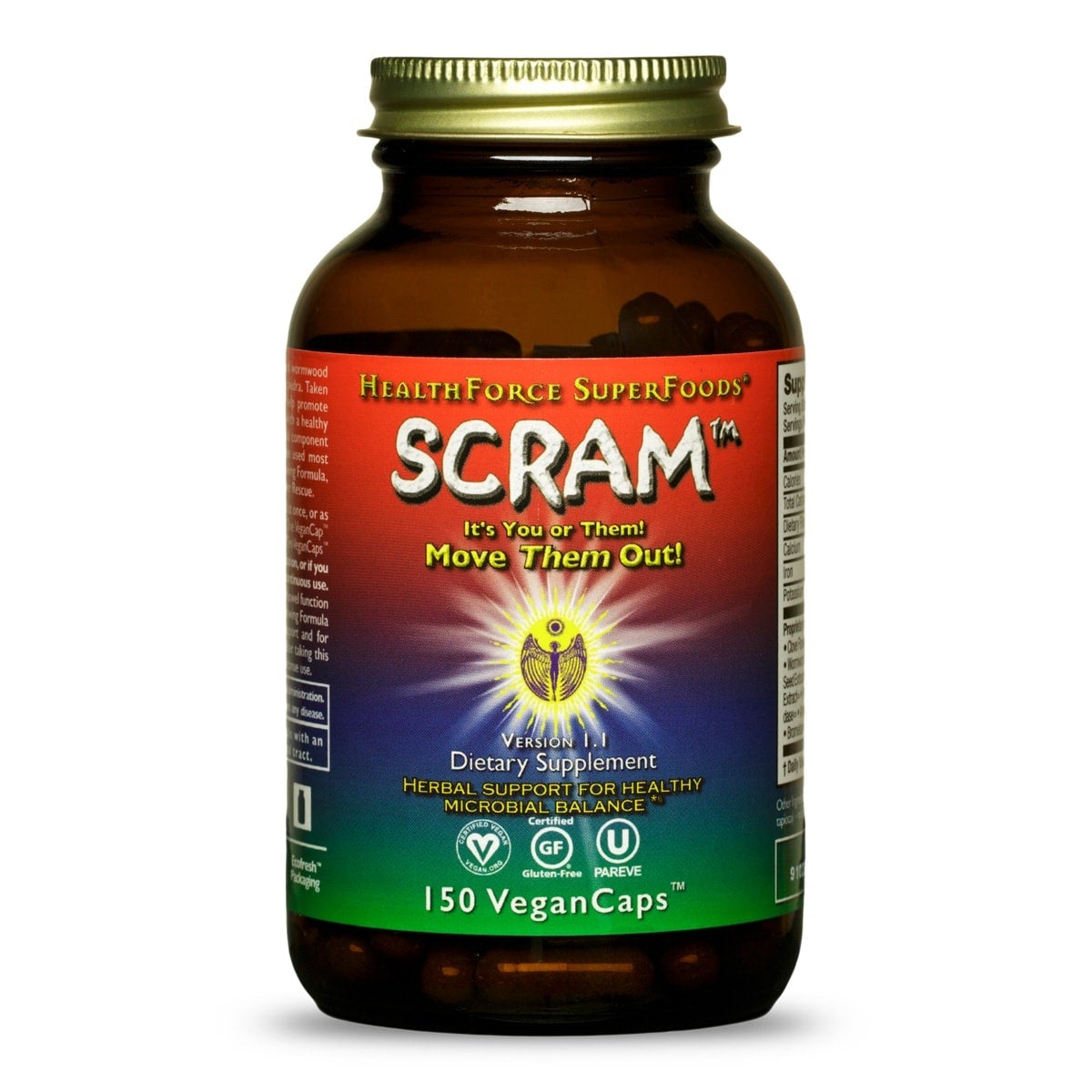 SCRAM™ - Herbal Microbial & Detox Support Nahrungsergänzungsmittel heal - Genuine Selection