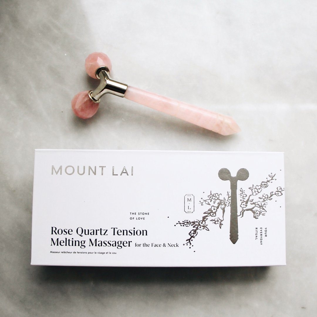 The Rose Quartz Tension Melting Massager Facial Tool Mount Lai - Genuine Selection