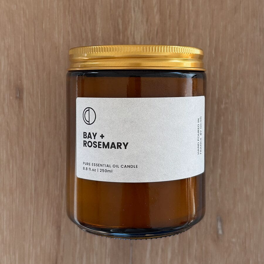Bay + Rosemary Candle Kerzen Octo & Co. - Genuine Selection