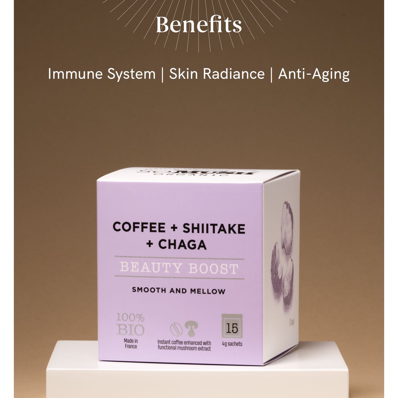 Beauty Boost Coffee Nahrungsergänzungsmittel So Mush Organic - Genuine Selection