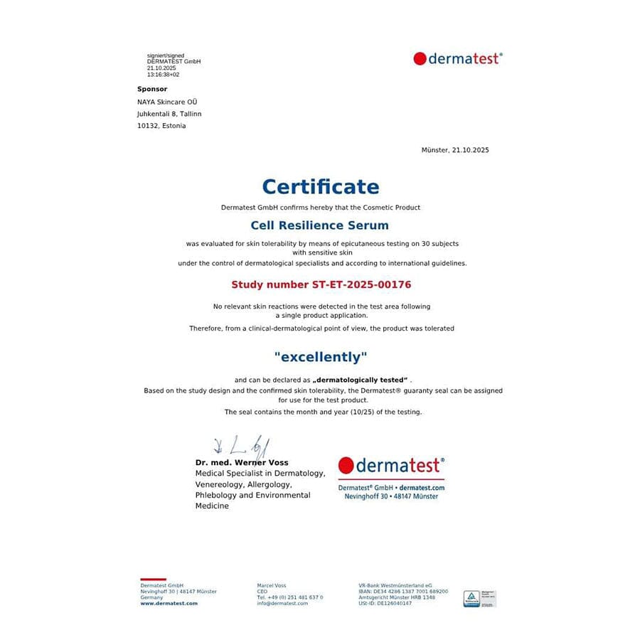 Cell Resilience Serum Serum Naya - Genuine Selection