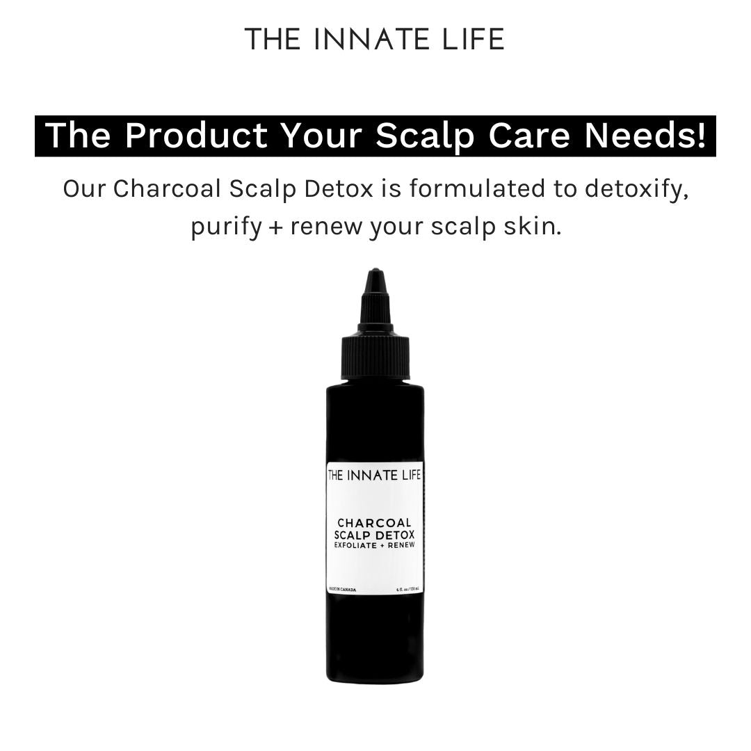 Charcoal Scalp Detox Kopfhautpflege The Innate Life - Genuine Selection