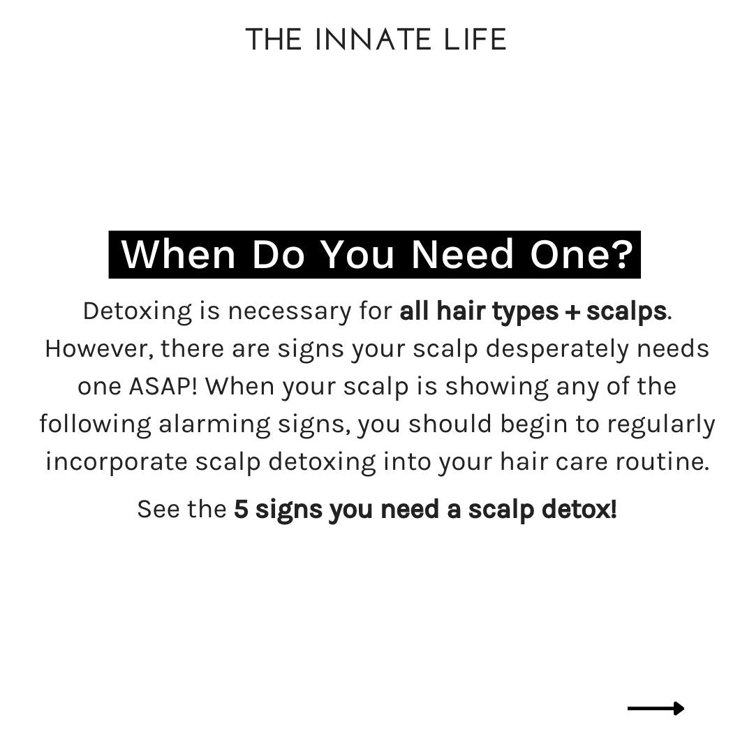 Charcoal Scalp Detox Kopfhautpflege The Innate Life - Genuine Selection