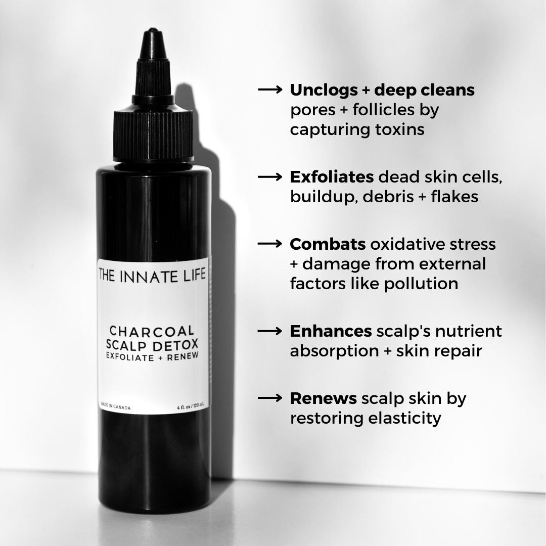 Charcoal Scalp Detox Kopfhautpflege The Innate Life - Genuine Selection