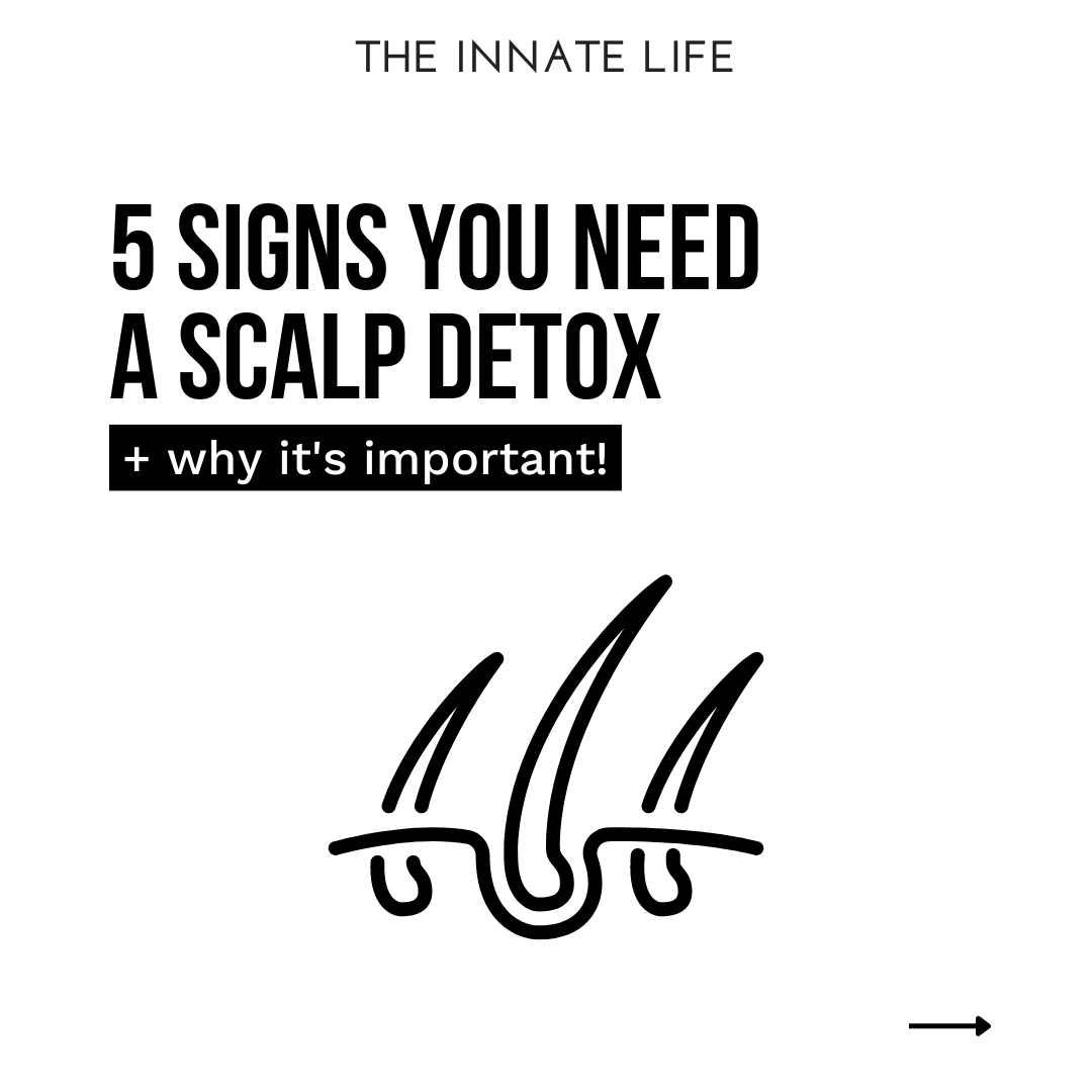 Charcoal Scalp Detox Kopfhautpflege The Innate Life - Genuine Selection