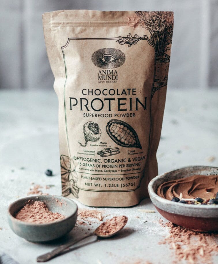 CHOCOLATE PROTEIN | Superfood Powder Anima Mundi Apothecary - Genuine Selection