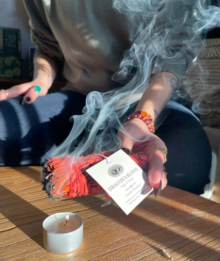 DRAGON'S BLOOD WAND | Cleansing Smoke Bundle Räucherstäbchen Anima Mundi Apothecary - Genuine Selection