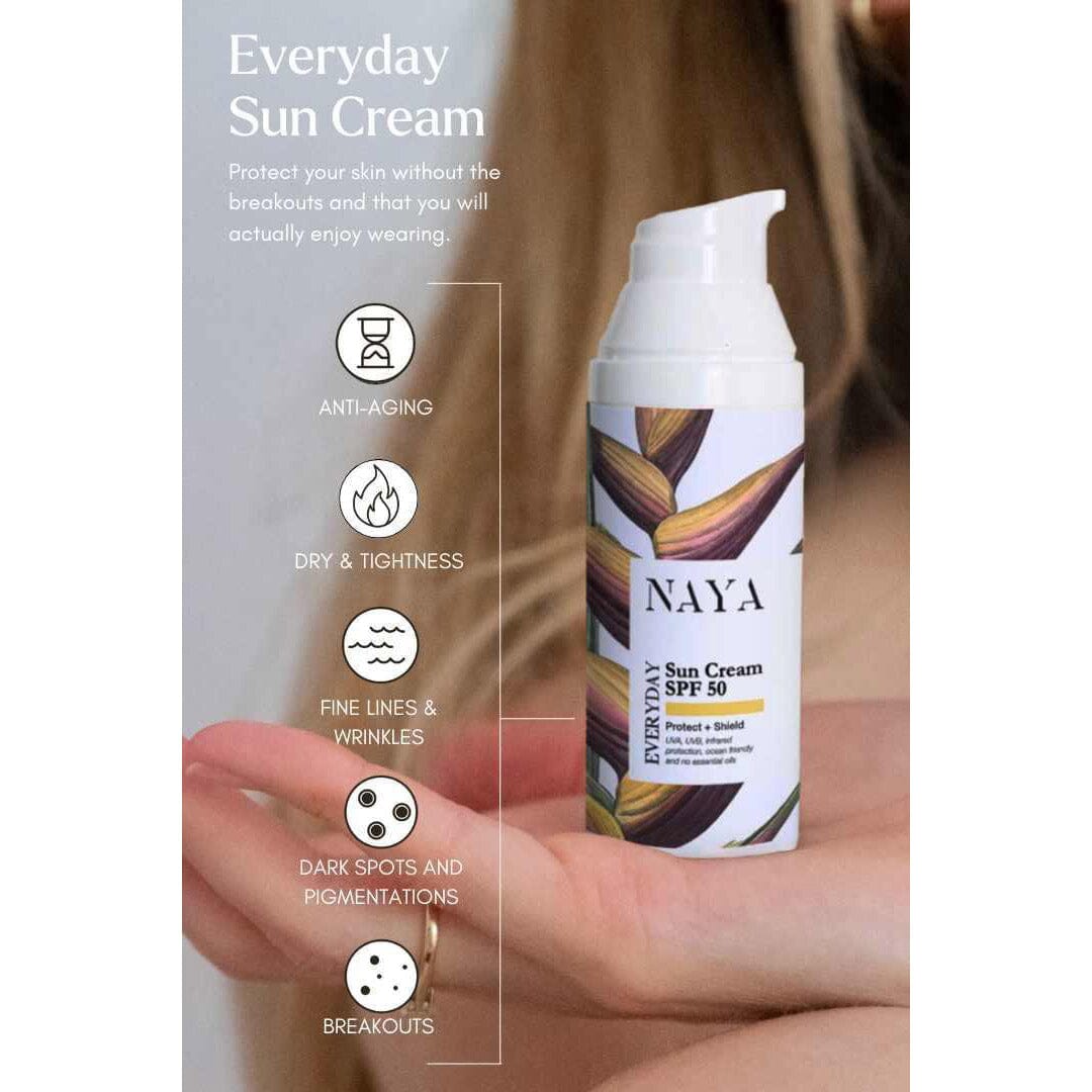 Everyday Sun Cream SPF 50 Naya - Genuine Selection