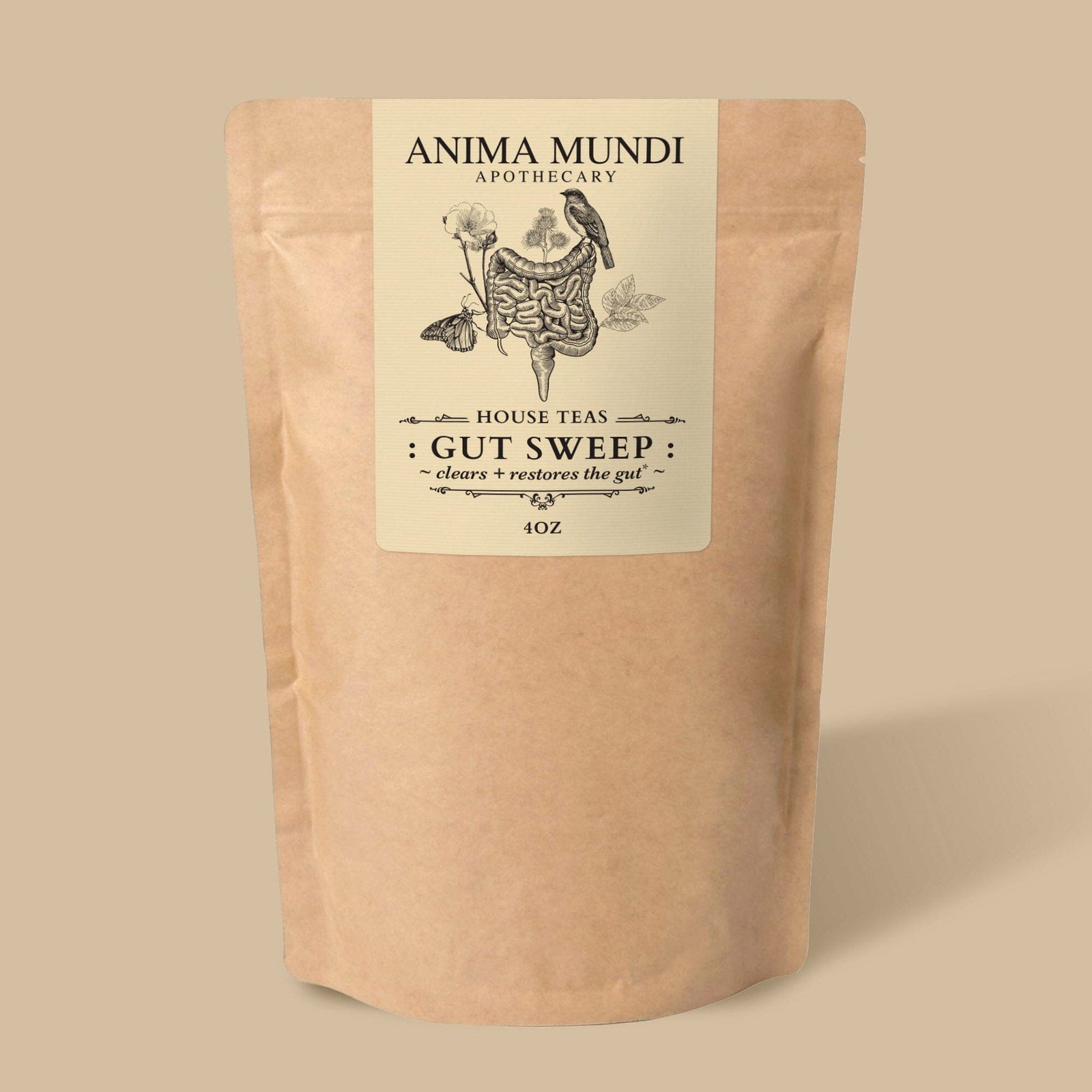 GUT SWEEP | Intestinal Love, Parasite Support Tea Anima Mundi Apothecary - Genuine Selection