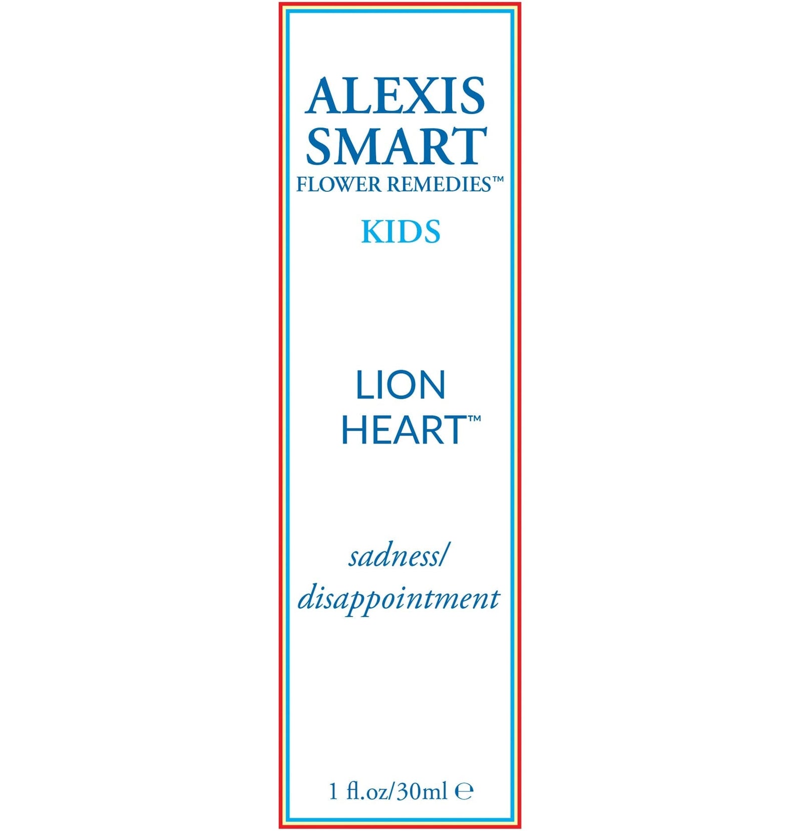 Kids LionHeart™ - sadness / disappointment Nahrungsergänzungsmittel Alexis Smart Flower Remedies - Genuine Selection