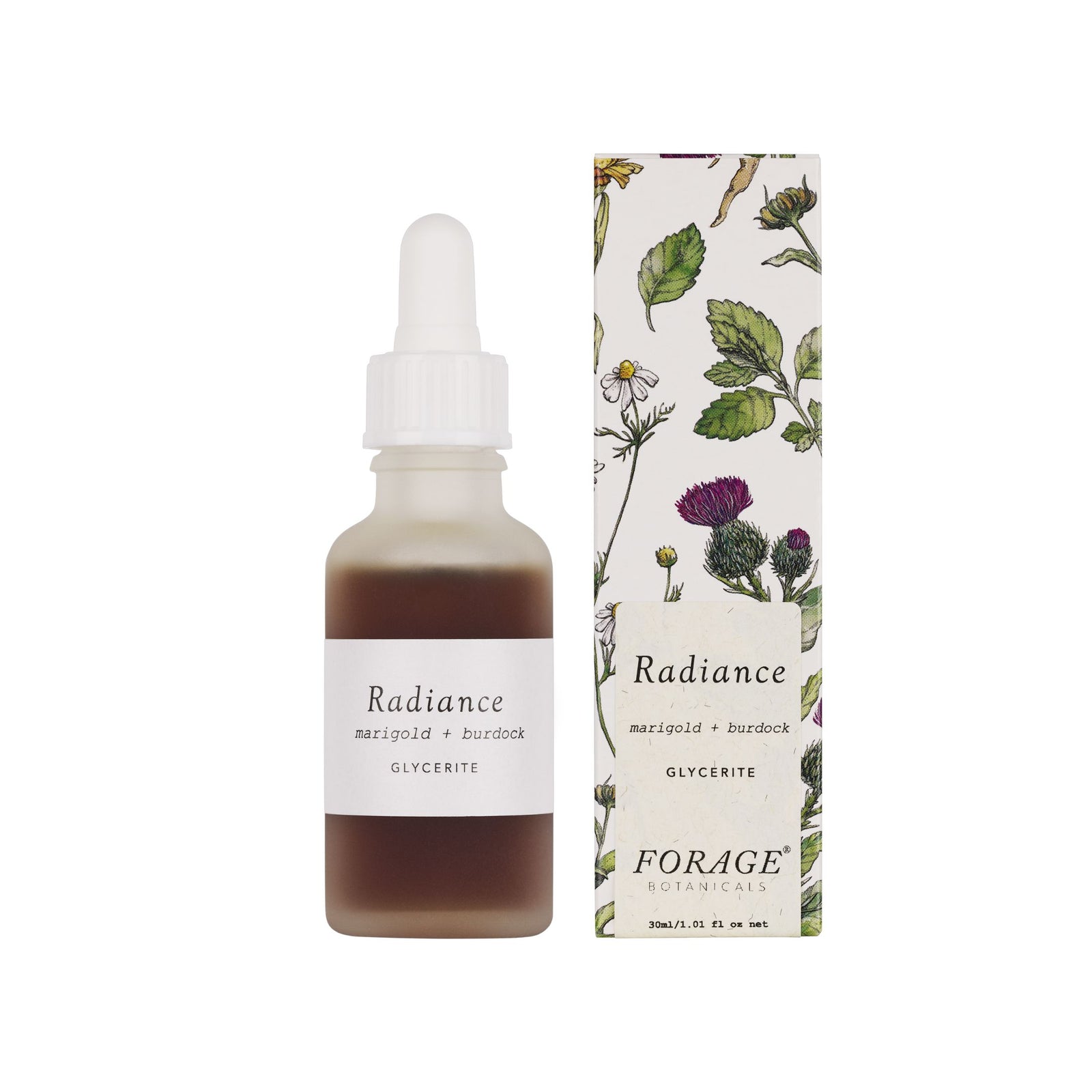 Radiance Glycerite | Liver Support For Acne Breakouts Nahrungsergänzungsmittel Forage Botanicals - Genuine Selection