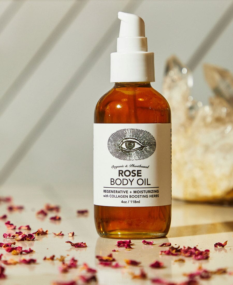 ROSE Body Oil | Restorative + Moisturizing Anima Mundi Apothecary - Genuine Selection