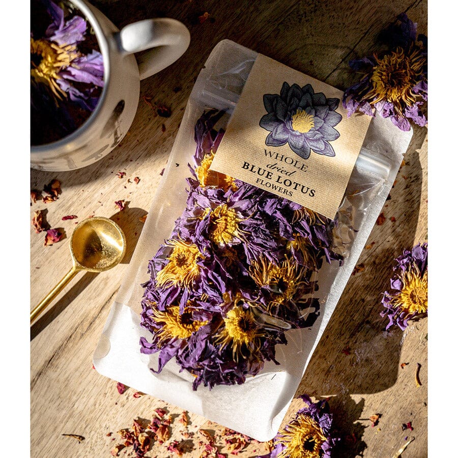 WHOLE BLUE Lotus Flowers | BIG BAG Tee Anima Mundi Apothecary - Genuine Selection