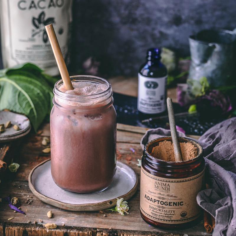 ADAPTOGENIC Powder: 7 Mushrooms + Heirloom Cacao Vitamine & Nahrungsergänzungsmittel Anima Mundi Apothecary - Genuine Selection