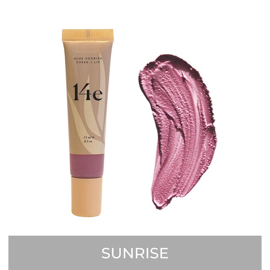 Aloe Nourish Cheek + Lip (3 Farben) Rouge 14e Cosmetics Sunrise - Genuine Selection