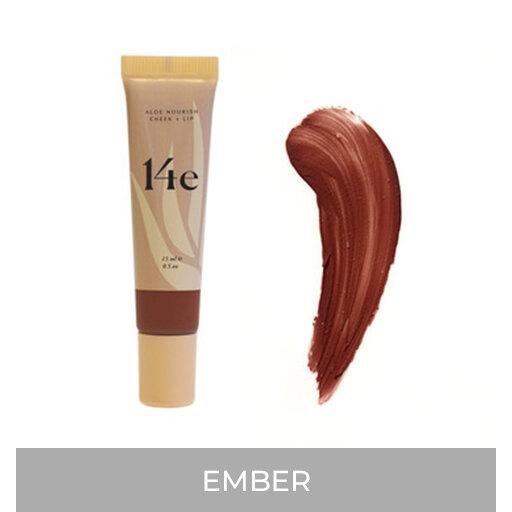 Aloe Nourish Cheek + Lip (4 Farben) Rouge 14e Cosmetics Ember - Genuine Selection