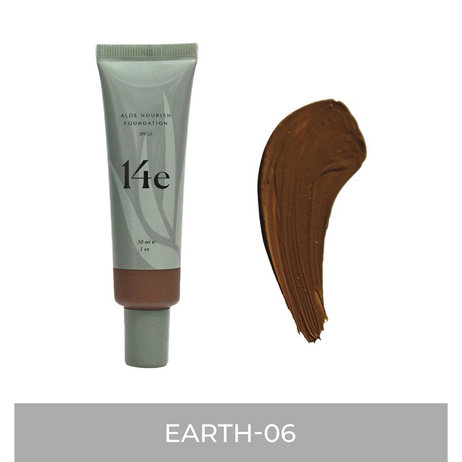 Aloe Nourish Foundation Grundierung 14e Cosmetics Earth - 06 - Genuine Selection