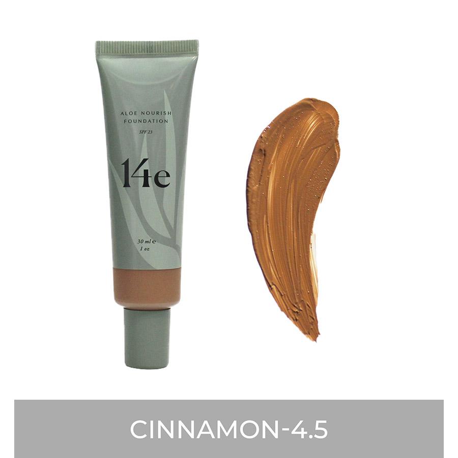 Aloe Nourish Foundation Grundierung 14e Cosmetics Cinnamon - 4.5 - Genuine Selection