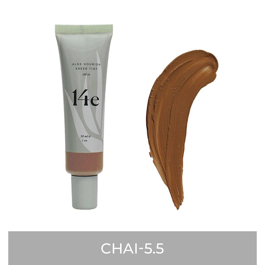 Aloe Nourish Sheer Tint Grundierung 14e Cosmetics Chai - 5.5 - Genuine Selection