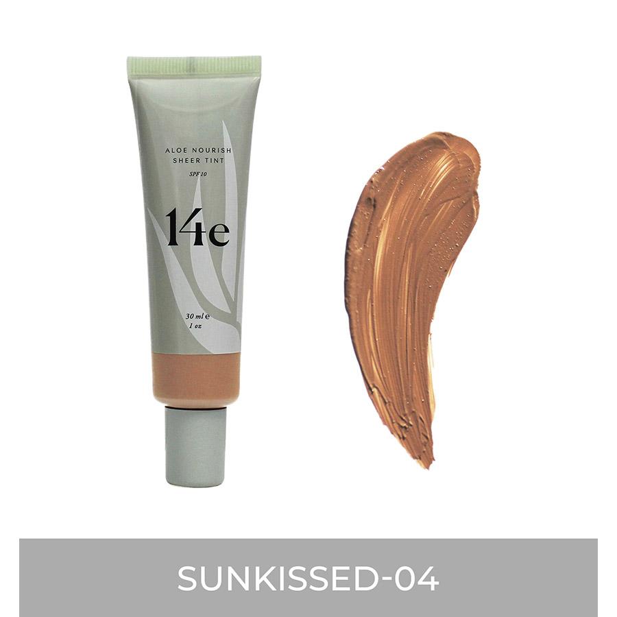 Aloe Nourish Sheer Tint Grundierung 14e Cosmetics Sunkissed - 04 - Genuine Selection