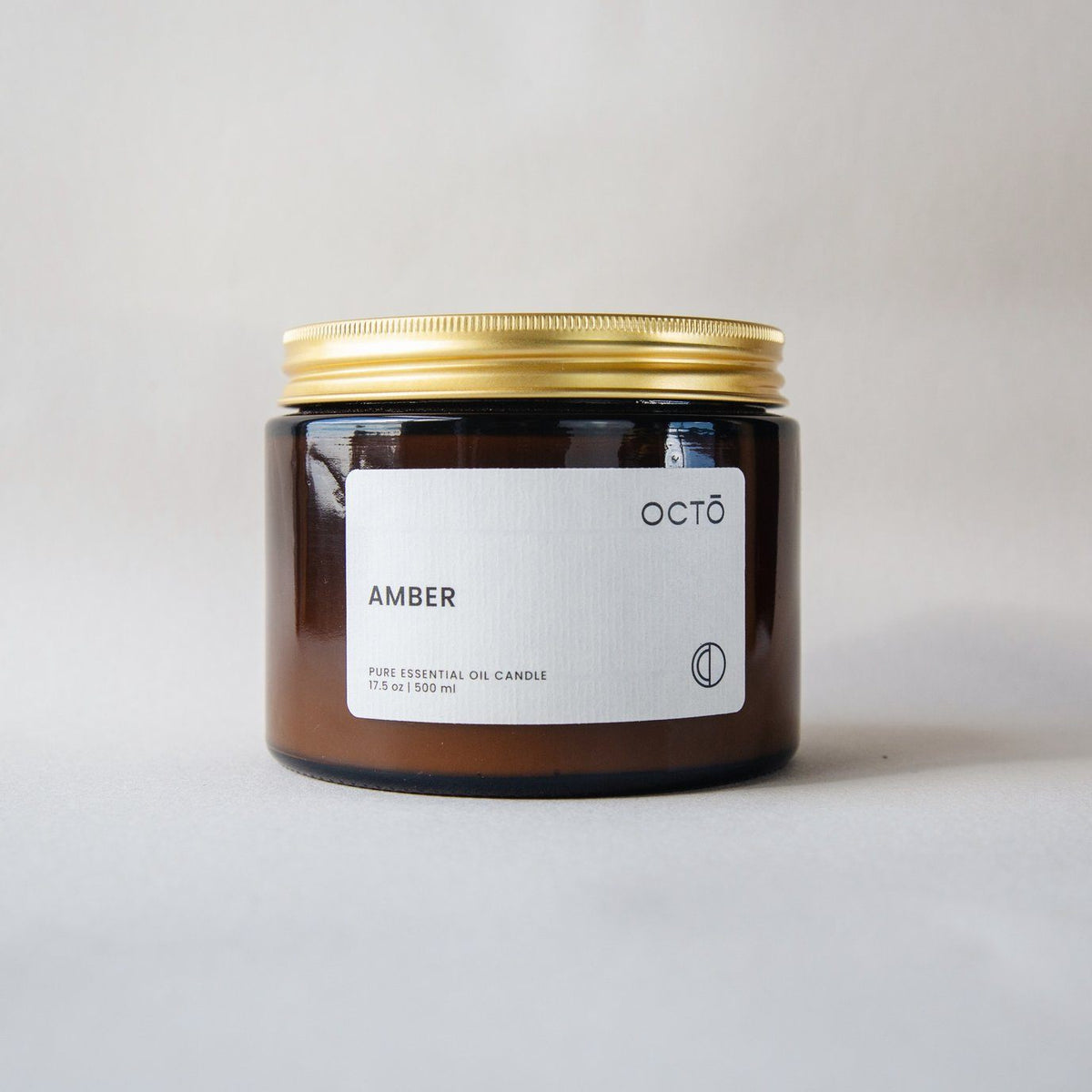 Amber Candle Kerzen Octo &amp; Co. Large 500ml - Amber Jar - Genuine Selection