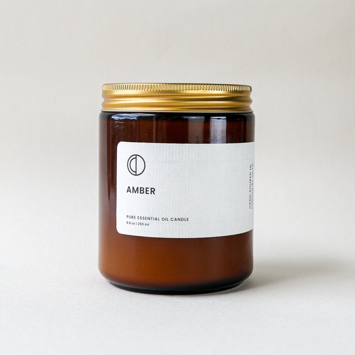 Amber Candle Kerzen Octo &amp; Co. Medium 250ml - Amber Jar - Genuine Selection