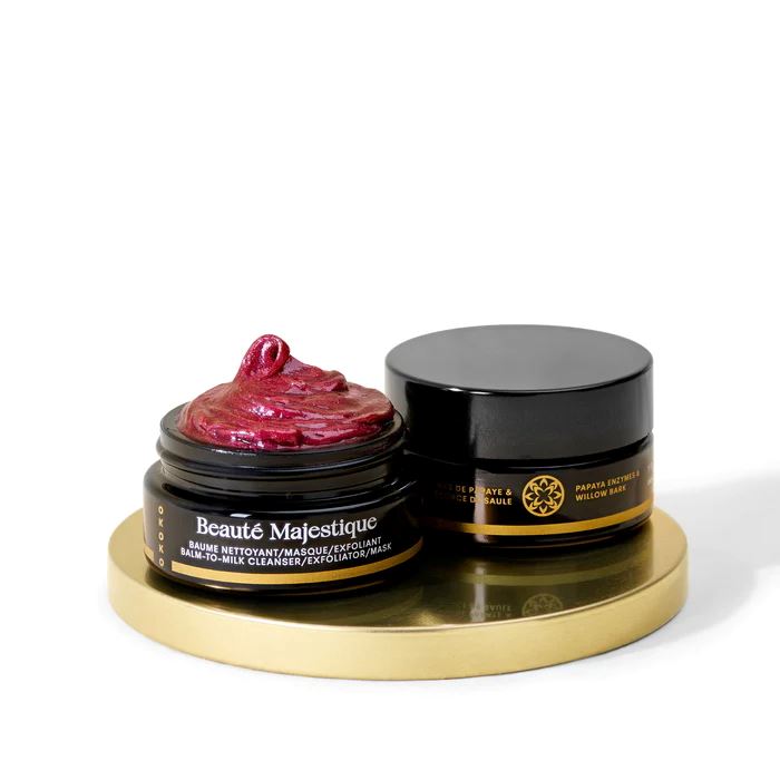 Beauté Majestique Gel-to-Milk Cleanser (Mask & Exfoliator) - New Formulation Reinigung Okoko Cosmétiques - Genuine Selection