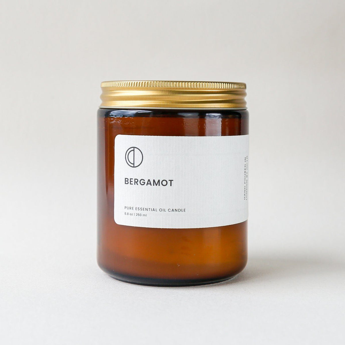 Bergamot Candle Kerzen Octo &amp; Co. Medium 250ml - Amber Jar - Genuine Selection