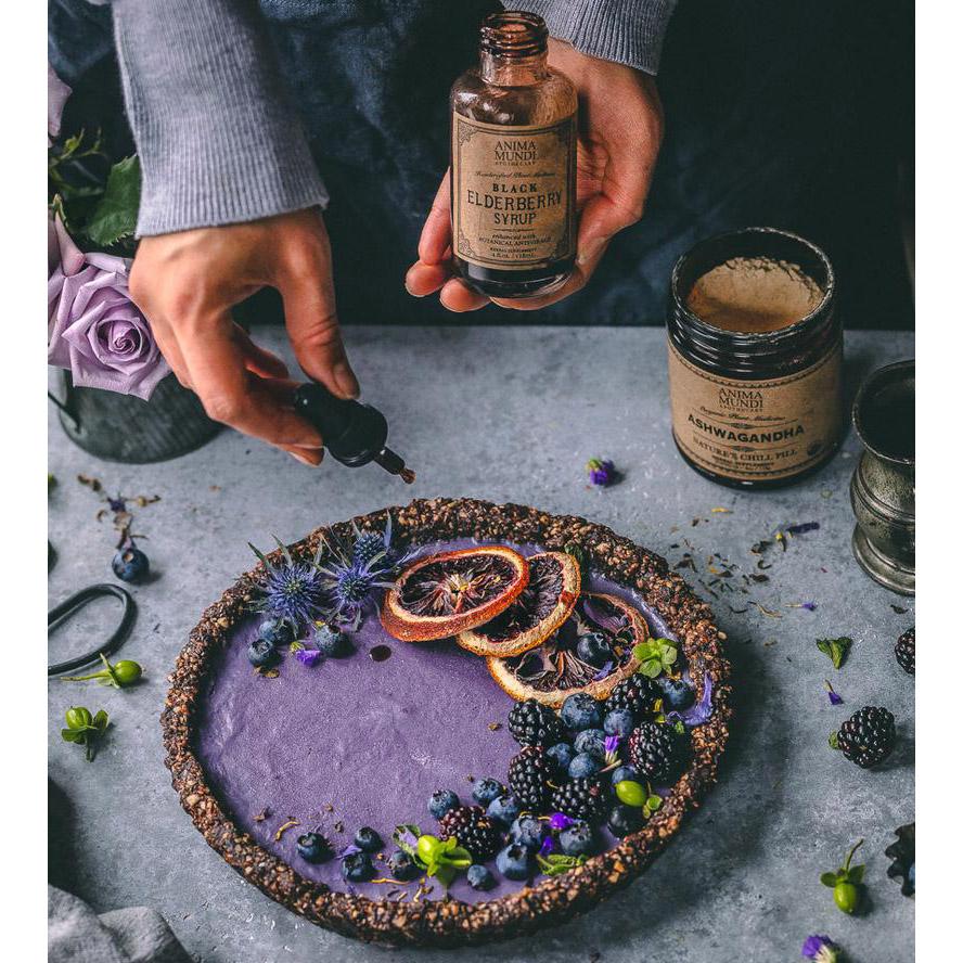 BLACK ELDERBERRY Syrup Nahrungsergänzungsmittel Anima Mundi Apothecary - Genuine Selection