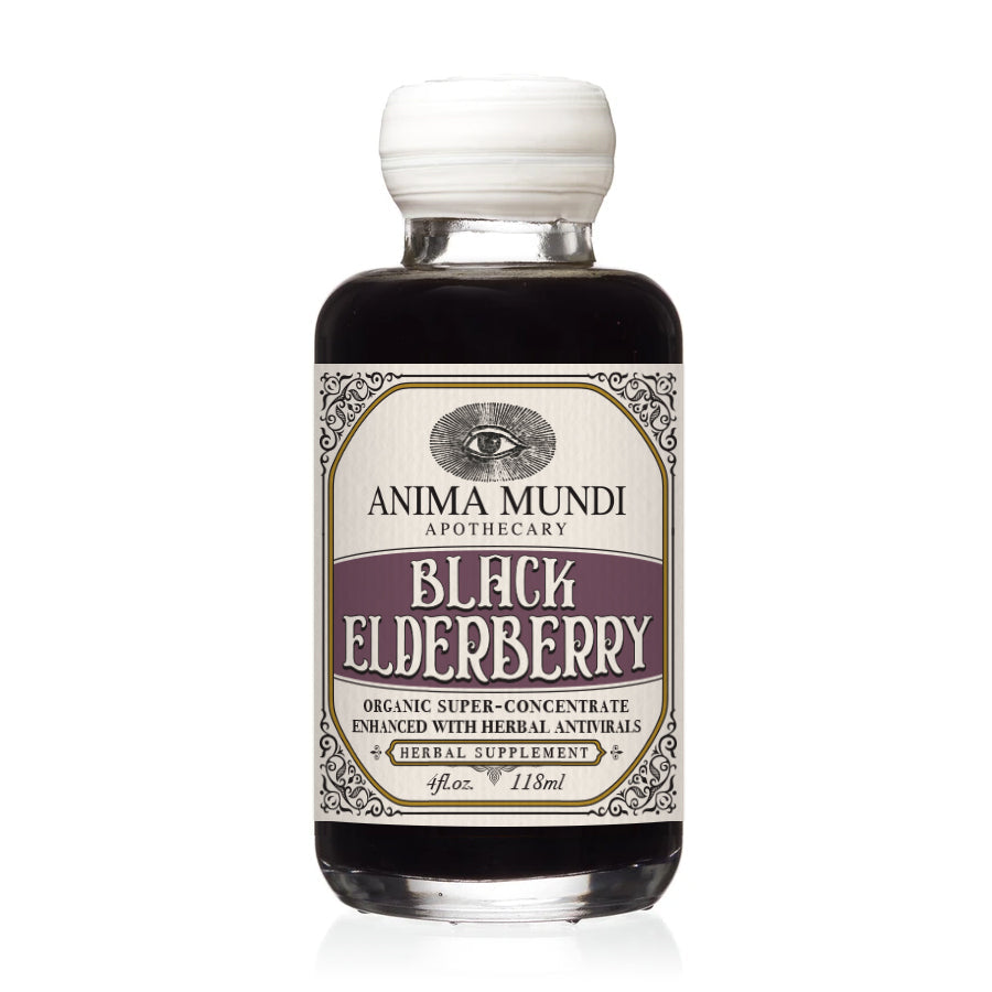 BLACK ELDERBERRY Syrup Nahrungsergänzungsmittel Anima Mundi Apothecary - Genuine Selection