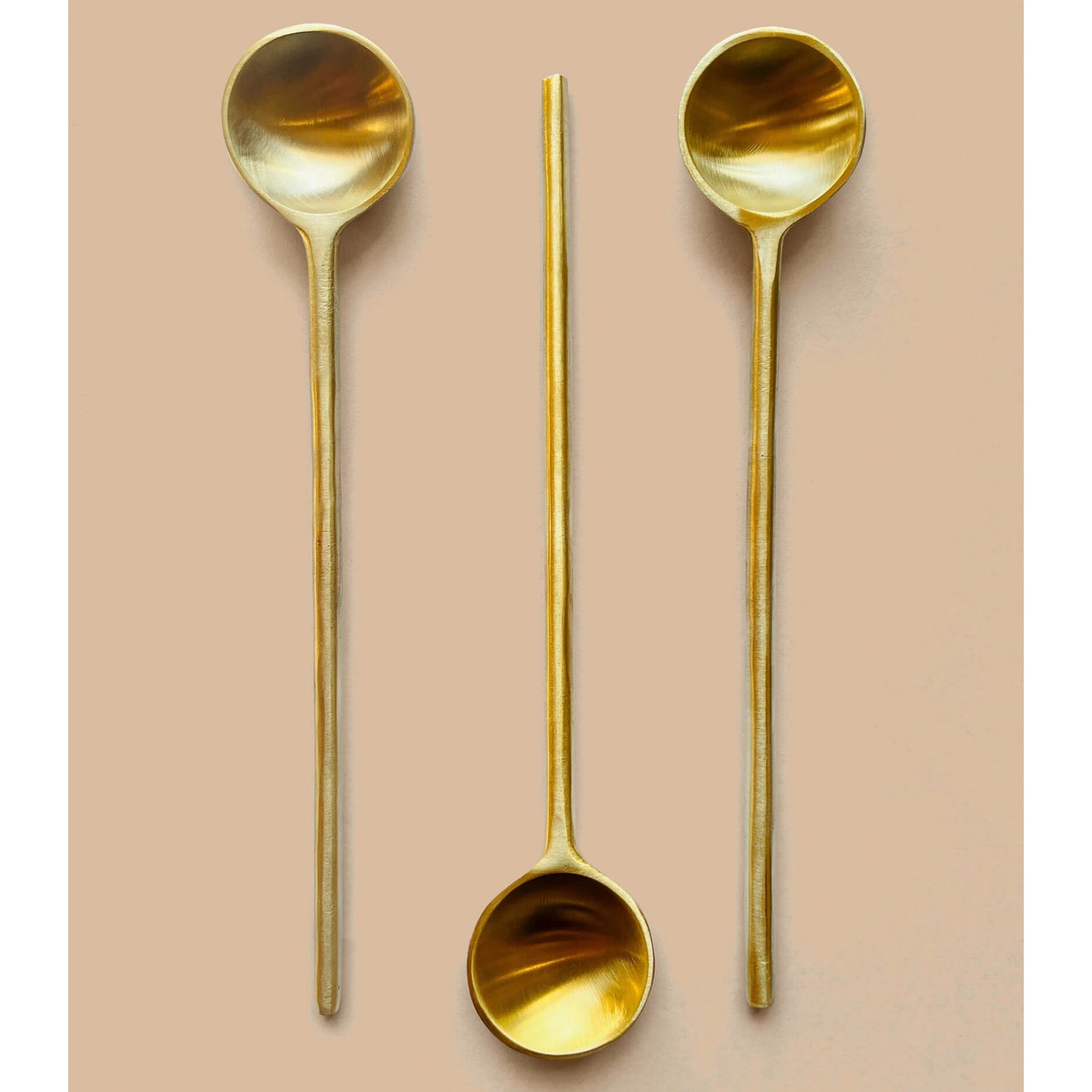 Brass Spoon | Handmade, 100% Solid Brass Anima Mundi Apothecary - Genuine Selection