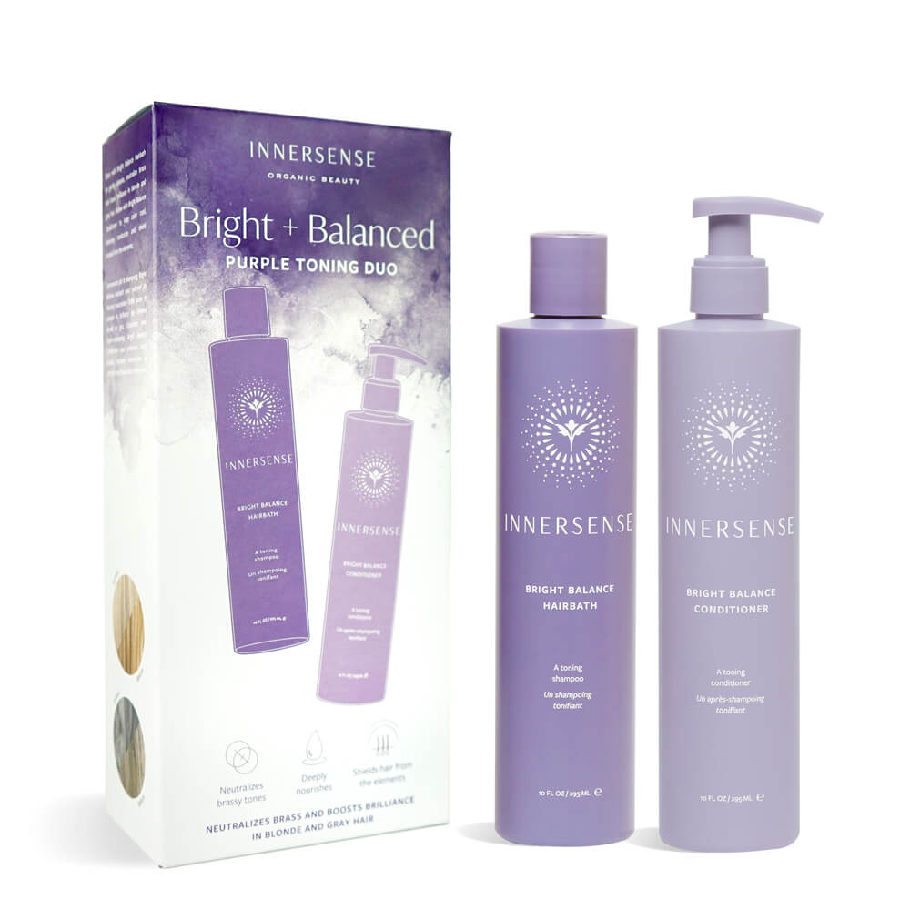 Bright + Balanced Purple Toning Value Duo Innersense Organic Beauty - Genuine Selection