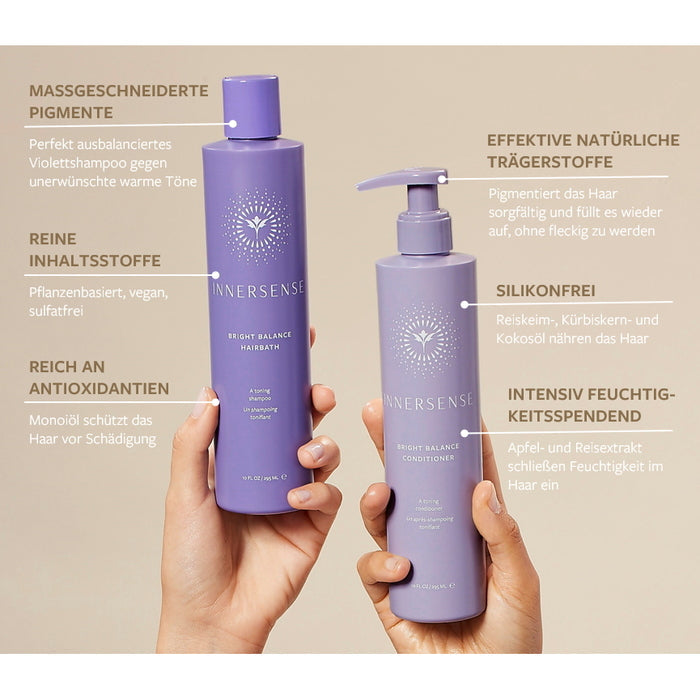 Bright + Balanced Purple Toning Value Duo Innersense Organic Beauty - Genuine Selection