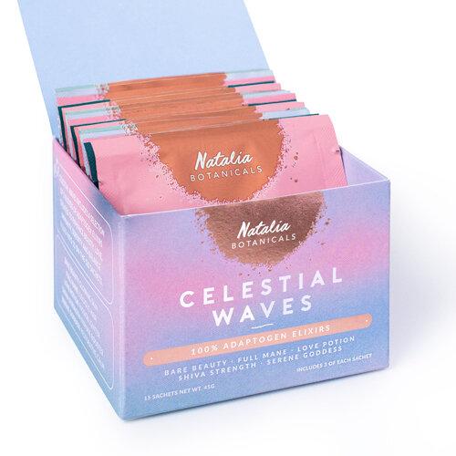 Celestial Waves Sachet Selection Nahrungsergänzungsmittel Natalia Botanicals - Genuine Selection