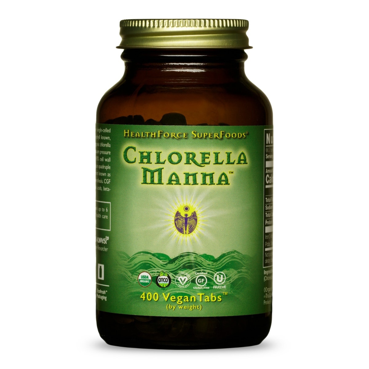 Chlorella Manna™ Nahrungsergänzungsmittel HealthForce SuperFoods - Genuine Selection