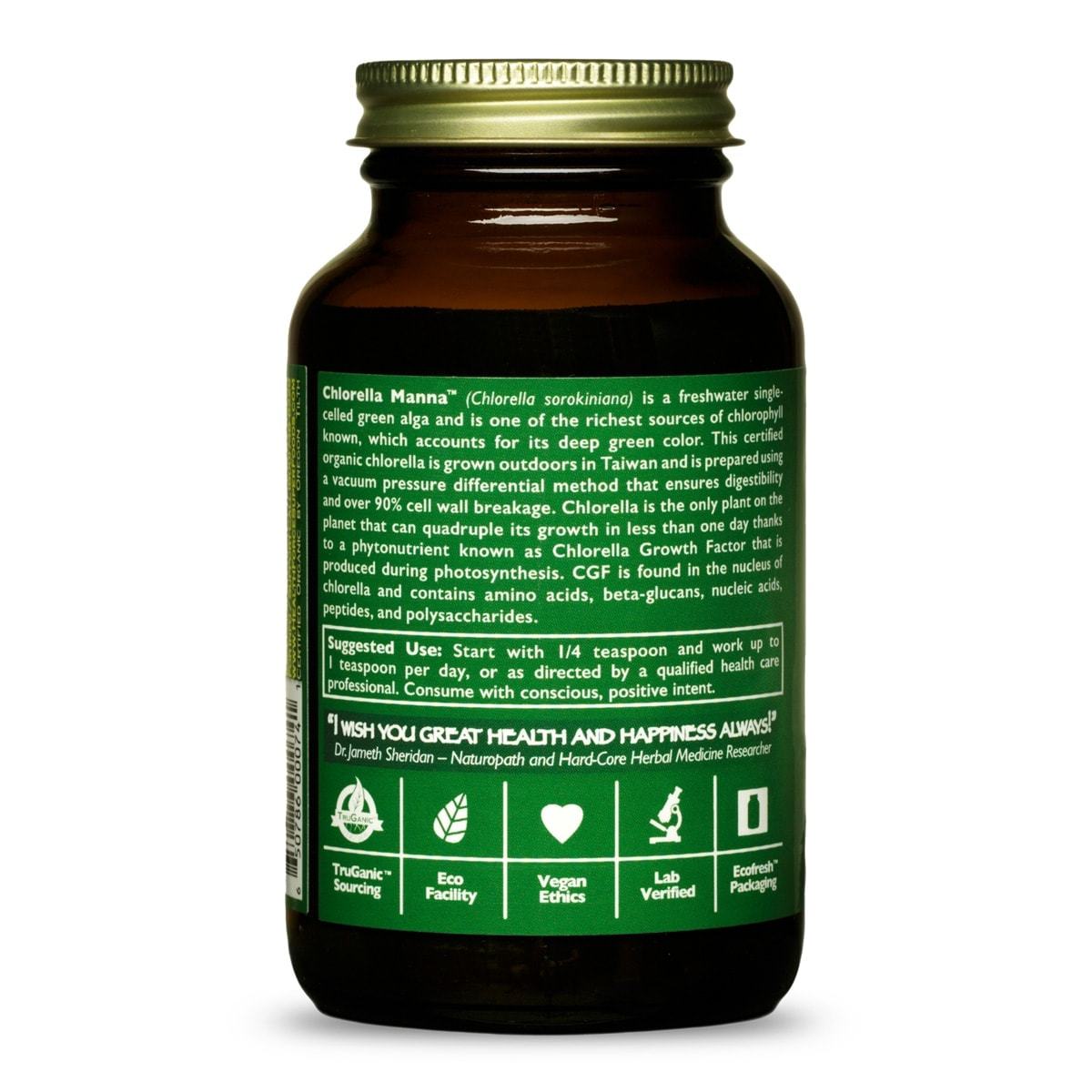 Chlorella Manna™ Nahrungsergänzungsmittel HealthForce SuperFoods - Genuine Selection
