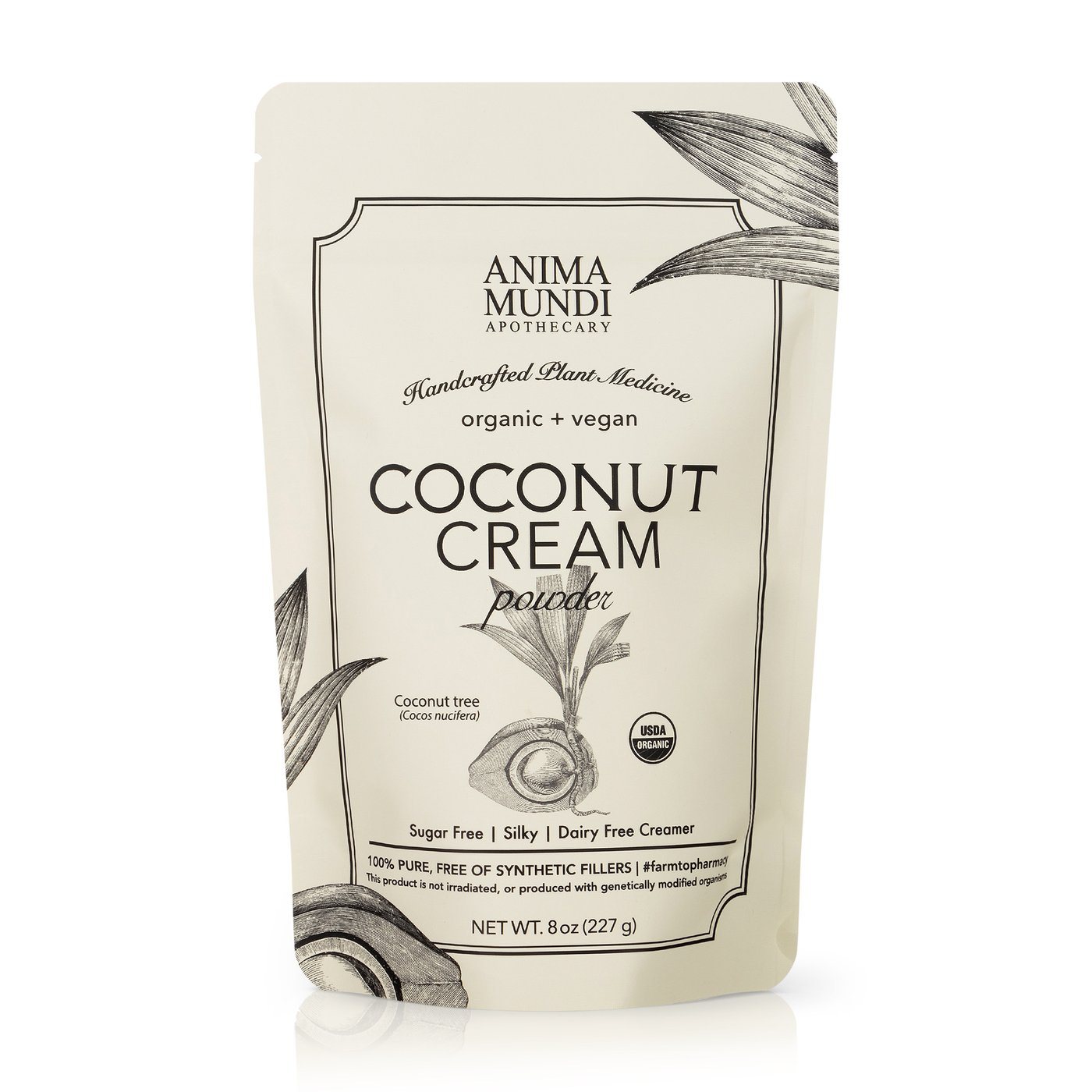 Coconut Cream Powder Nahrungsergänzungsmittel Anima Mundi Apothecary - Genuine Selection