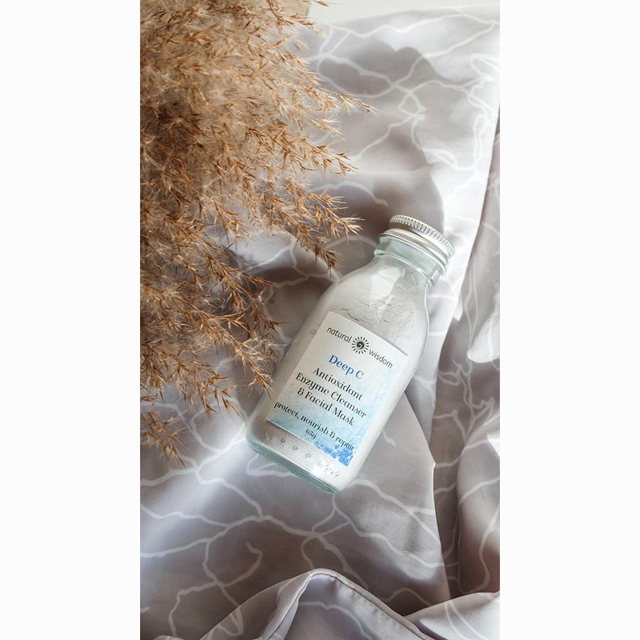 Deep C Antioxidant Enzyme Cleanser & Facial Mask Gesichtsmaske Natural Wisdom - Genuine Selection