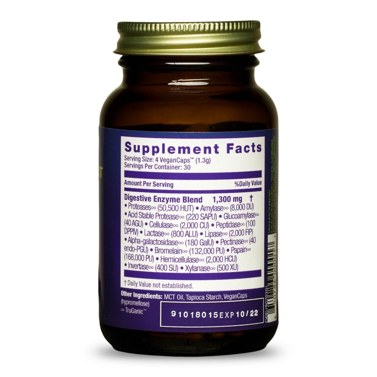 Digestion Enhancement Enzymes™ Nahrungsergänzungsmittel HealthForce SuperFoods - Genuine Selection