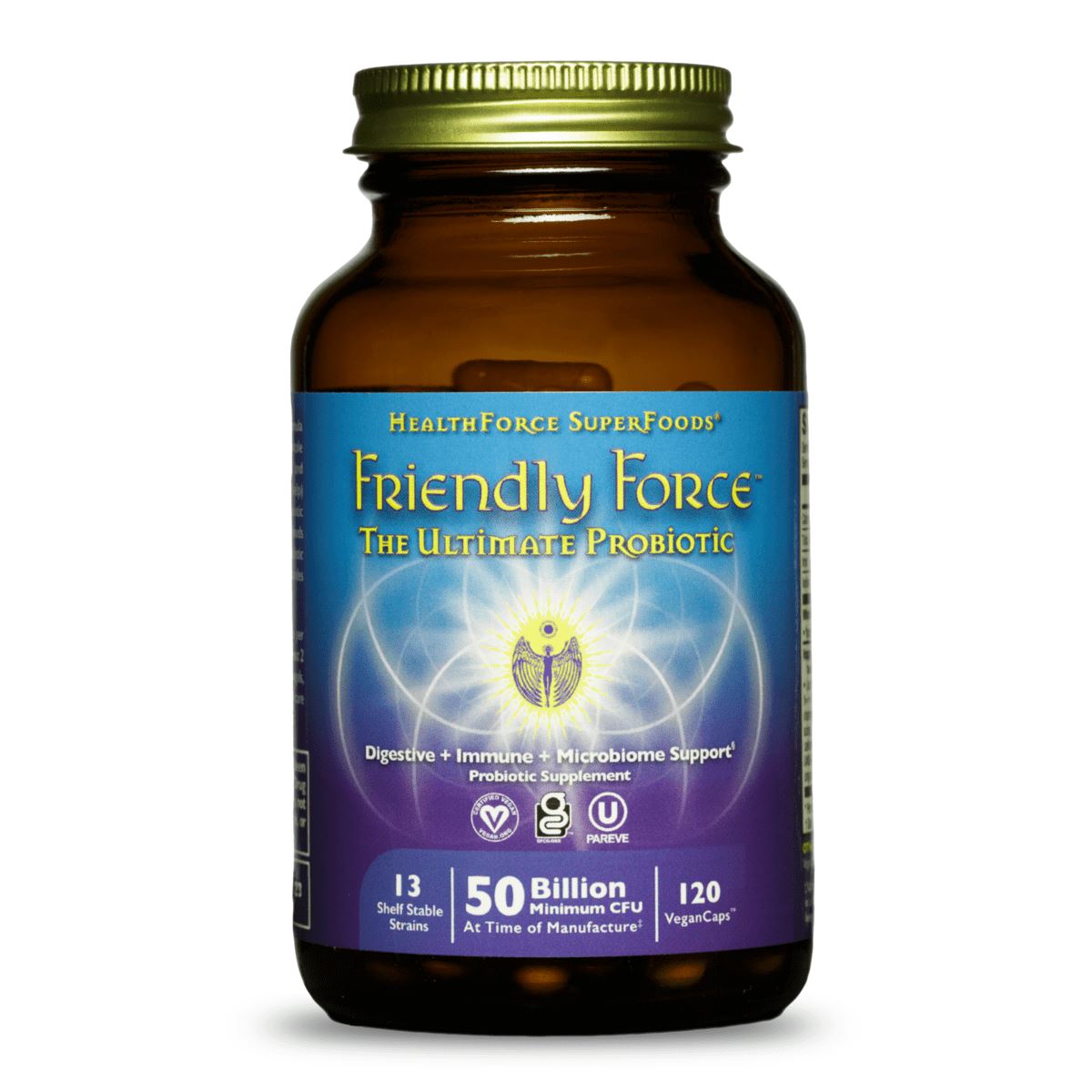Friendly Force Ultimate Probiotic Nahrungsergänzungsmittel HealthForce SuperFoods - Genuine Selection