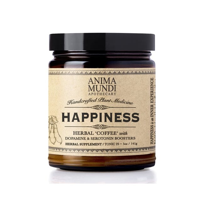 HAPPINESS Powder | Herbal Mood Booster Coffee Nahrungsergänzungsmittel Anima Mundi Apothecary - Genuine Selection
