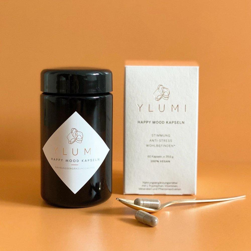 Happy Mood Kapseln Nahrungsergänzungsmittel Ylumi - Genuine Selection