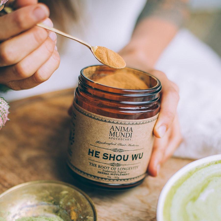 HE SHOU WU : Longevity + Vitality Super Tonic Nahrungsergänzungsmittel Anima Mundi Apothecary - Genuine Selection