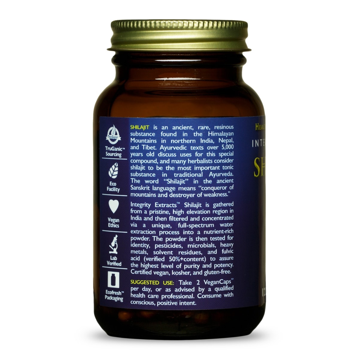 Integrity Extracts™ Shilajit Nahrungsergänzungsmittel HealthForce SuperFoods - Genuine Selection