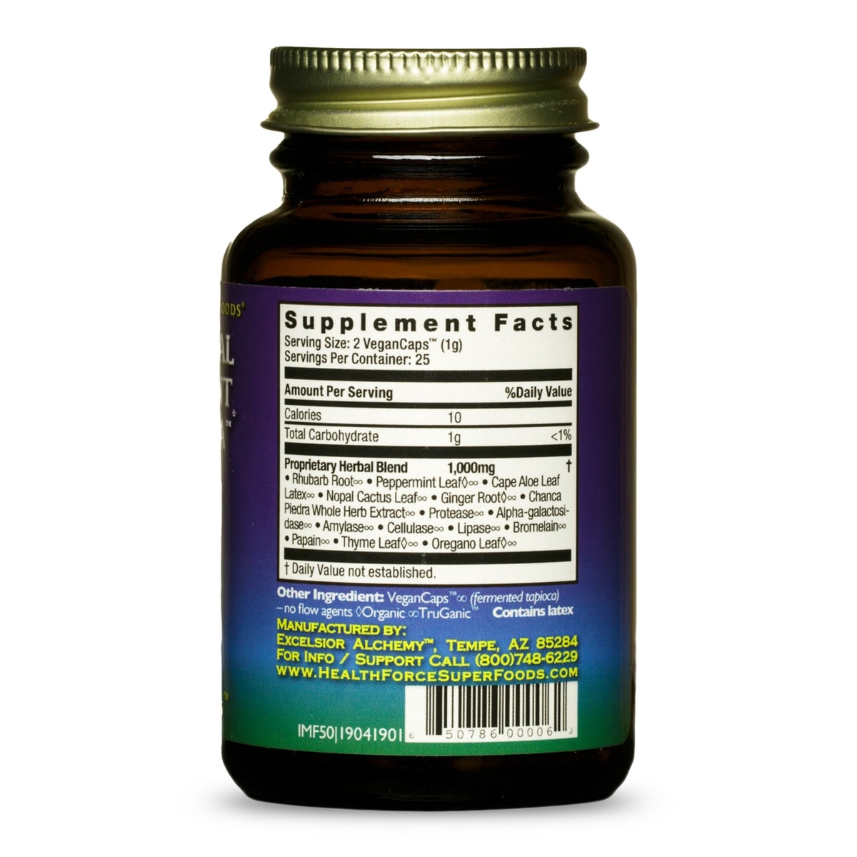 Intestinal Movement Formula™ Nahrungsergänzungsmittel HealthForce SuperFoods - Genuine Selection