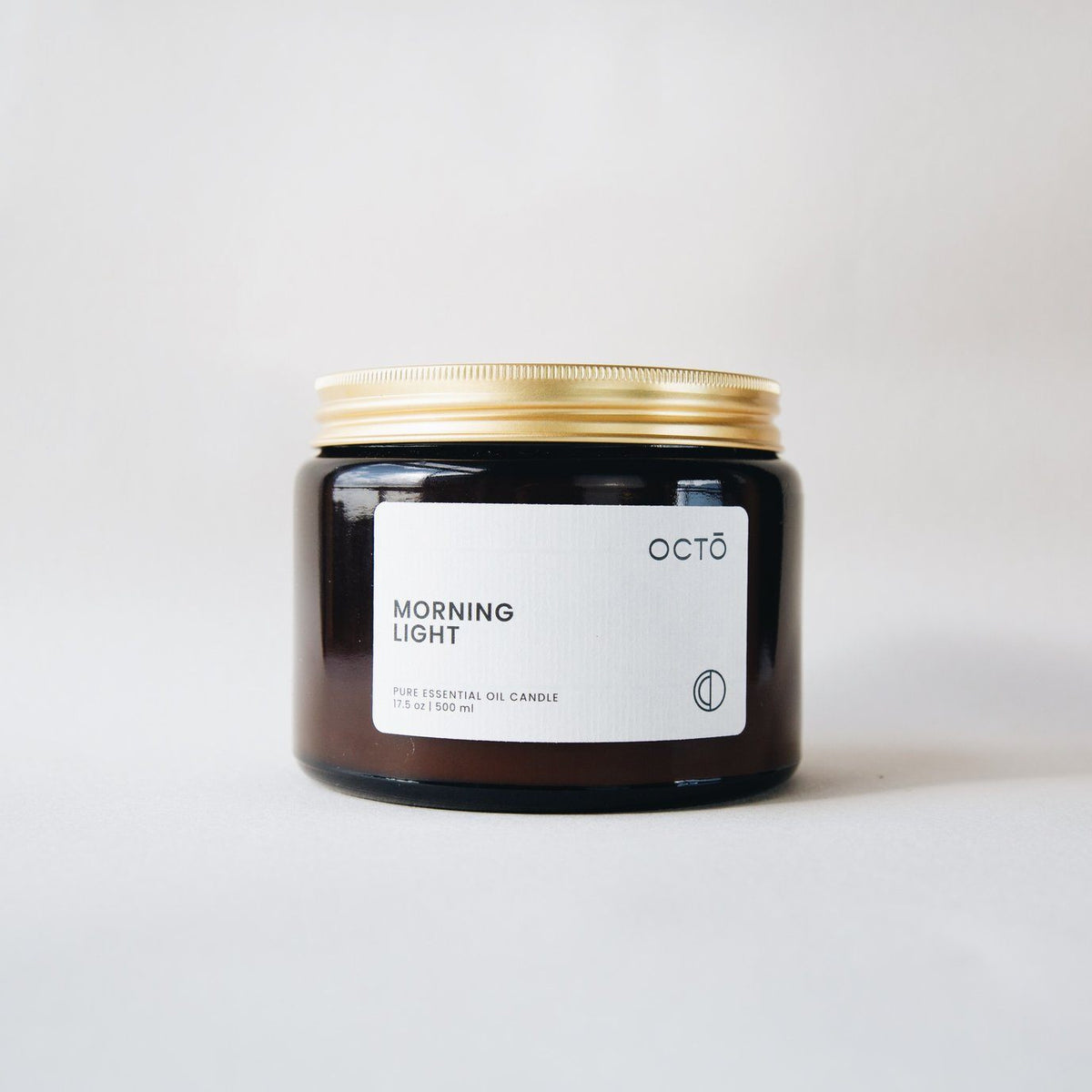Morning Light Candle Kerzen Octo &amp; Co. Large 500ml - Amber Jar - Genuine Selection
