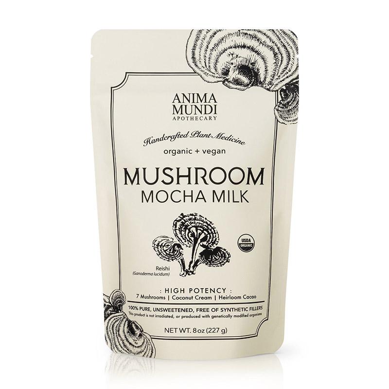 MUSHROOM MOCHA MILK : Adaptogenic Creamer Nahrungsergänzungsmittel Anima Mundi Apothecary - Genuine Selection